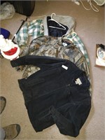 Sized Large Camo Shirt, Jacket, & Other