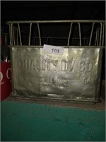 Quality Dairy Metal Milk Crate