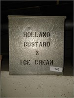 Holland Custard & Ice Cream Box