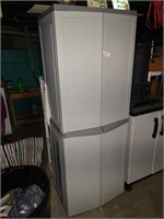 Tall Plastic Storage Cabinet