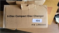6-Disc Compact Dish Changer