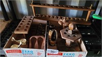 Wooden Pipe Holders & Other