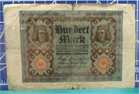 #196 WWII German, Nazi, and Russian items and money