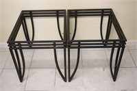 Pair- Metal Table Frames