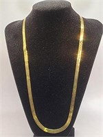 Long 14kt Liquid Gold Necklace