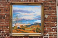 Oil Landscape Painting by Susan Trotter (scene