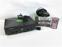 Console Xbox, manettes, 9 jeux dont Links