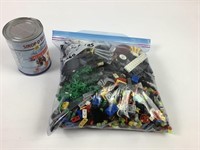 2 lbs de briques de construction LEGO