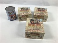 3 boites de cartes Indiana Jones, Pro Set, scellée
