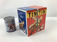 2 coffrets de 5 DVD des aventures de Tintin