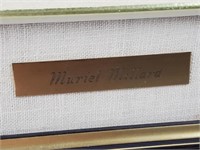 MILLARD, Muriel, huile sur toile, signée