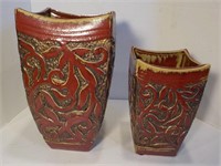 Glazed Pottery Vases