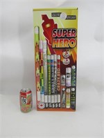 Une boite de feux d'artifices neuves SUPER HERO