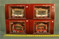 4 Bachmann Big Haulers G Scale Cage Wagons: no. 92