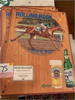 ROLLING ROCK SIGN