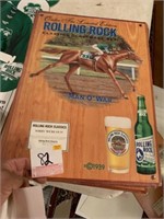 ROLLING ROCK SIGN