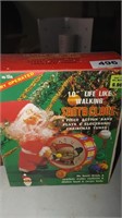 battery operated musical Santa