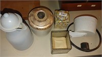 pitcher, sugar canister and more