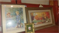 3 framed art prints