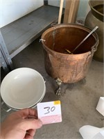 Copper Kettle including Contents