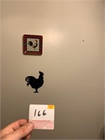 4 Rooster Wall Art