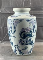 12' Large Blue & White Chinese Large Vase