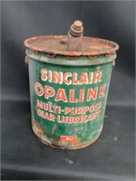 Sinclair 5 Gallon Opaline Gear Lubricant Can