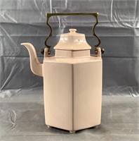 10" Pink Colored Large Mikasa Tea/Coffee Pot