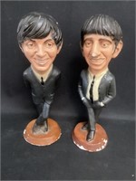 Rare Beatles Esco 17” Chalk Figurines