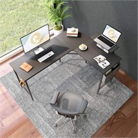 Modern L-Shaped Computer Office/Gaming Desk