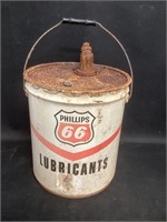 Phillips 66 5 Gallon Lubricant Can