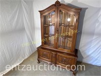 Hutch and Cabinet Combination