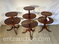 Multiple Tiered Wooden Tables/Shelves
