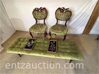 Green Furniture Set 3 Pieces