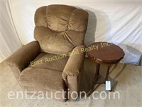Lazboy Electric Rocking Chair Round End Table