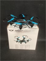 Night Hawk Hexacopter Drone with Camera,Untested