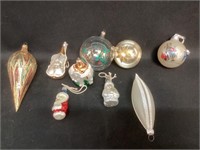 9 Vintage Christmas Tree Ornaments