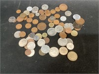 Variety of World Foreign Coins