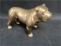 Heavy Brass Bulldog Figurine