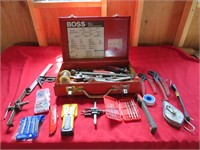 Tool Box, Drill Bits, Wrenches