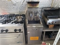 Patriot 2 basket deep fryer