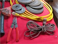 Extension Cords, Misc Tools