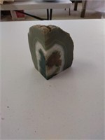 Green Agate Geode