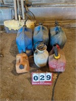 (3) 5gal Kerosene Cans Used for Diesel,