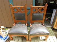 Wood Chapel Chairs