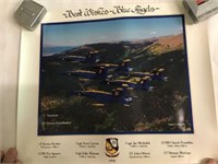 1992 Blue Angels Poster -signed by ALL Pilots