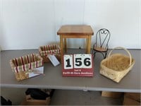 Doll Sized Wooden Table, Small Rocking Chair