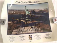 Blue Angels 1992 "Amherst Colony Museum" Poster