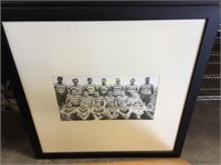 Football Team Framed Picture - 32 x 32
