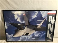 Lockheed F-22 Framed Poster